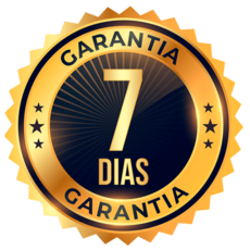 Selo de garantia de 7 dias