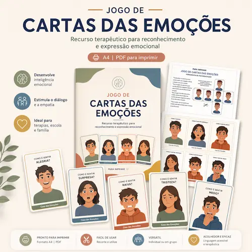 Jogo Cartas das Emoções