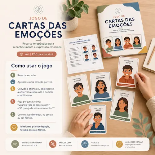 Jogo Cartas das Emoções