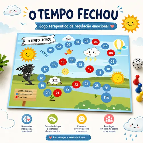 Jogo terapêutico O Tempo Fechou