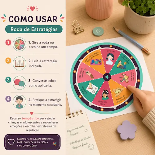 Roda das Estratégias de Calma